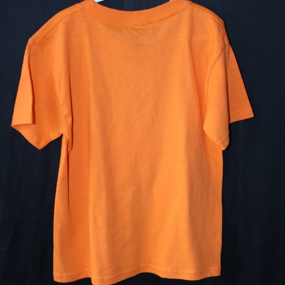 NWT Peanuts Angry Bird! Boys Orange t-shirt